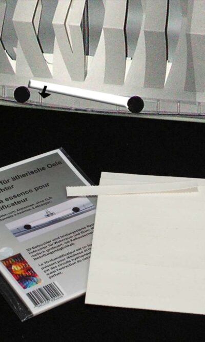 Duftträgerstreifen zu 3D-Luftbefeuchter